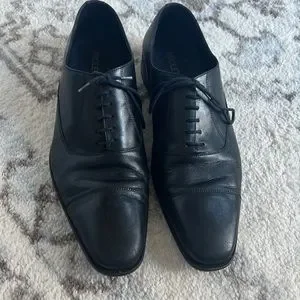 Shoes | Broletto Oxford Dress Shoes Leather Cap Toe Lace Up  display picture 3